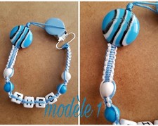 Attache sucette personnalisée