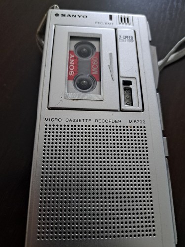 Dictaphone sanyo m5700 - sanyo,