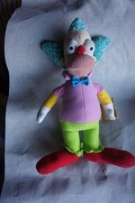 Peluche Les Simpson KRUSTY le clown ht 37 cm