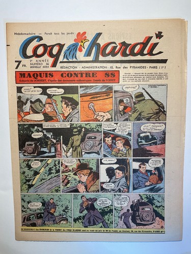 Coq hardi 3eme année - coq,