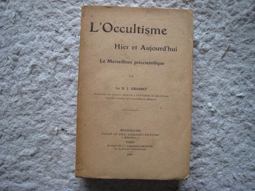 Rare occultisme hier et - l'occultisme,