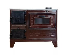 Poêle à bois, cuisinière, four, poêle à bois, poêle en fonte
