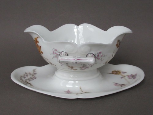 Saucière porcelaine dure - en,