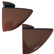 Lot de 2 supports équerre pour tablette étagère Verre Epaisseur 3-25mm