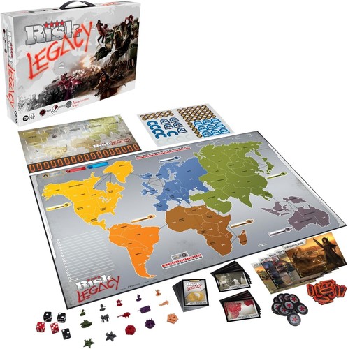 Jeu plateau risk legacy - de,