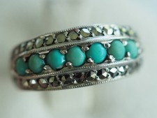 BAGUE ANCIENNE ARGENT MASSIF