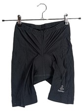 Löffler Cuissard Cycliste Femme Noir Sportif Logo (EU 36)