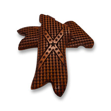 POIGNÉES ZIB WW2 allemandes Luger P08 poignées en bois faites à la main à...