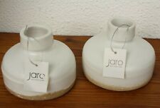 Lot 2 petits Vases Blancs