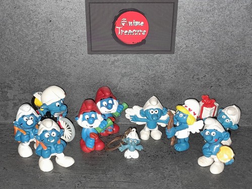 Lot figurines schtroumpf - lot,