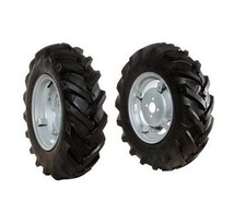 Paire Roues Gommées 6.5/80-15