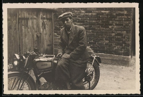 Photographie moto norton - moto, norton,