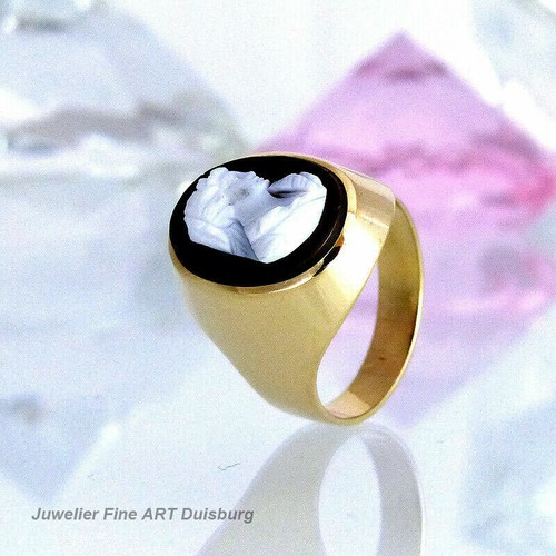 Bague 585 jaune brillant - or,