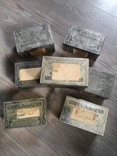 1 Lot De  7 Boîtes Anciennes En Métal Lithinés Du Docteur Gustin (c3) 