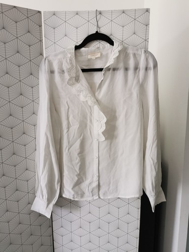 Chemise chlo blanche sezane - blanche,