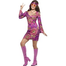 Smiffys hippie chick costume - smiffys,