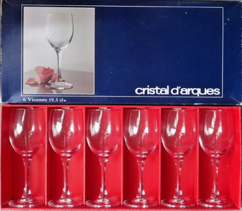 Cristal arques verres a - cristal, 6
