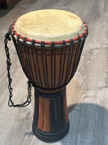 Djembe wood drum 18 - drum, 18”