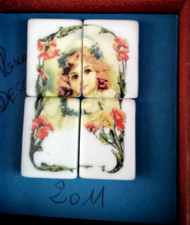 Fèves personnalisées   sous forme de puzzle 2011  (Pascal DESCAMPS)