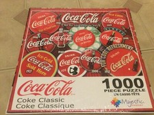Majestic Puzzles COCA COLA Red
