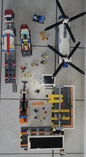 Lot Lego Pompier Police Garage