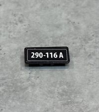 Plaque Immatriculation Noire Playmobil