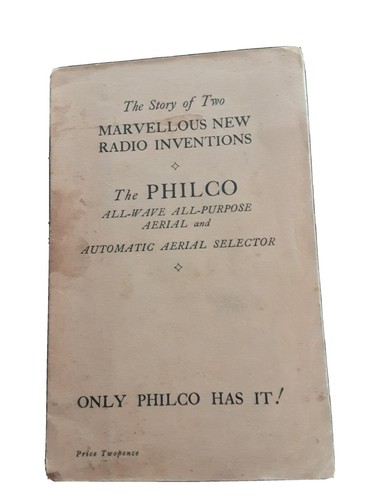 Philco all purpose aeriel - purpose,