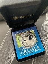 2015 KOALA AUSTRALIA HIGH RELIEF SILVER COIN PROOF