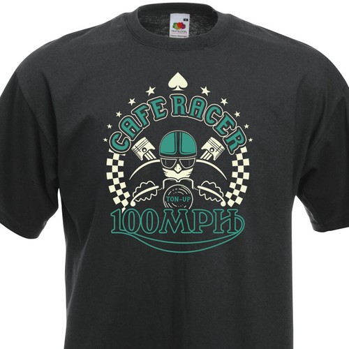 Shirt cafe racer 100mph - racer,