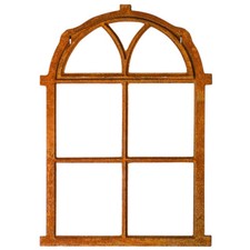 Fenêtre à barreaux avec