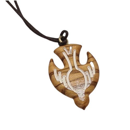 Bijou pendentif colombe - , en