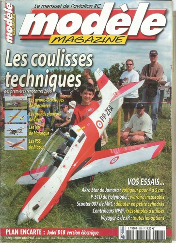 Modele mag 658 plan jodel - n°658, :