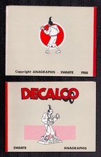 JOOST SWARTE . DÉCALCO ANAGRAPHIS . 1988 . RARE .