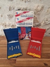 JEU DE SOCIETE TOUCHE COULE - MB - BATAILLE NAVALE COMPLET - VINTAGE RETRO 1982