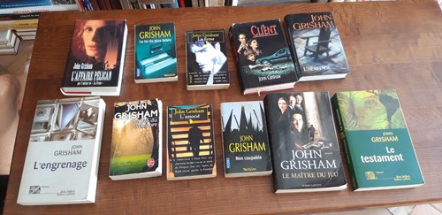 Lot livres john grisham - livres,