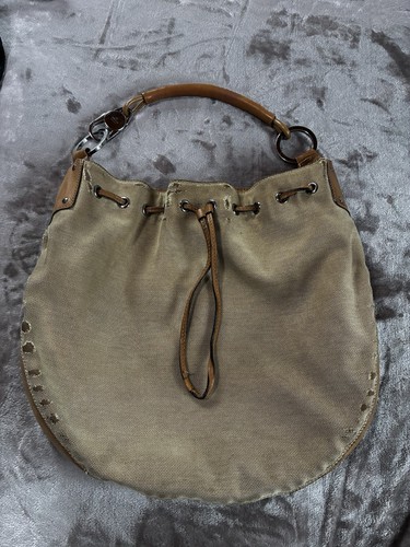 Gucci sac main toile - sac,