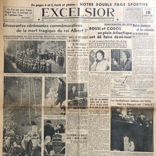 Journal excelsior 1935 - journal, 18/02/1935