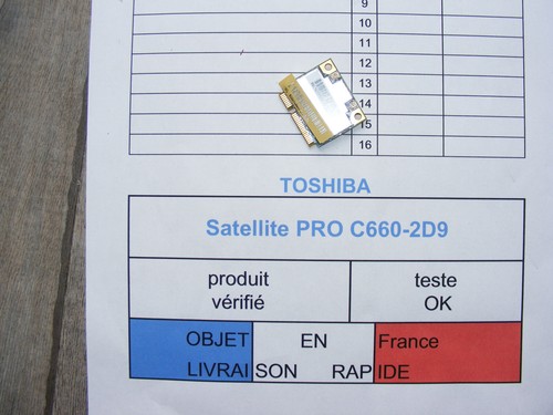 Carte wifi pour toshiba - carte,
