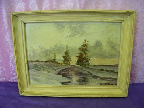 Ancien tableau sur - ancien,