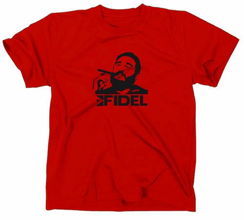 Fidel castro shirt cuba viva - t-shirt,