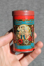 Belle Ancienne Boite Tôle Lithographiée Epices le Rabelais