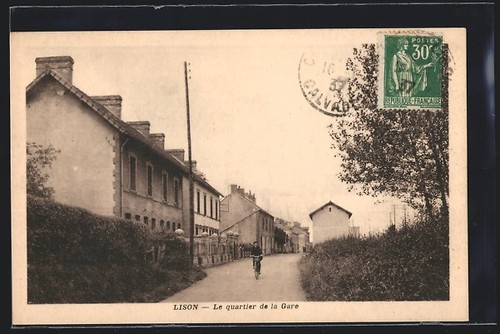Cpa lison quartier - cpa, la