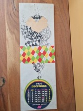 Calendrier Arlequin de 1975 par Jean Marie Reynaud ancien publicitaire