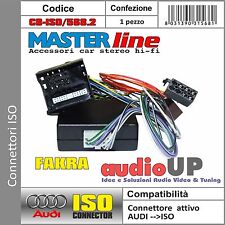 Connecteur Iso Radio Interface Sist. Amplif. Bose System Front/Rear Audi 2008>