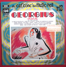 GEORGIUS - LP (33T) "DU CAF' CONC' AU MUSIC-HALL"