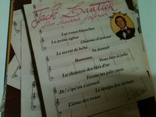 lot de  11 vinyles 33T  jack lantier