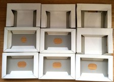 LOT DE 9 CALES CARTONNÉES 100% ORIGINALES POUR JEUX SUPER NINTENDO SNES PAL