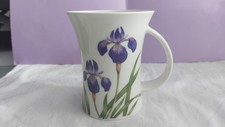 MUG DUNOON COLLECTOR modèle Harmony Décor IRIS  Porcelaine Fine Bone China Neuf