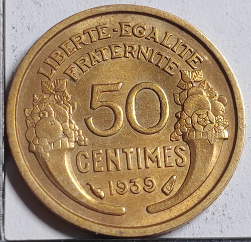 Centimes 1939 morlon - 50,