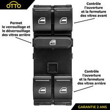 BOUTON INTERRUPTEUR LEVE VITRE